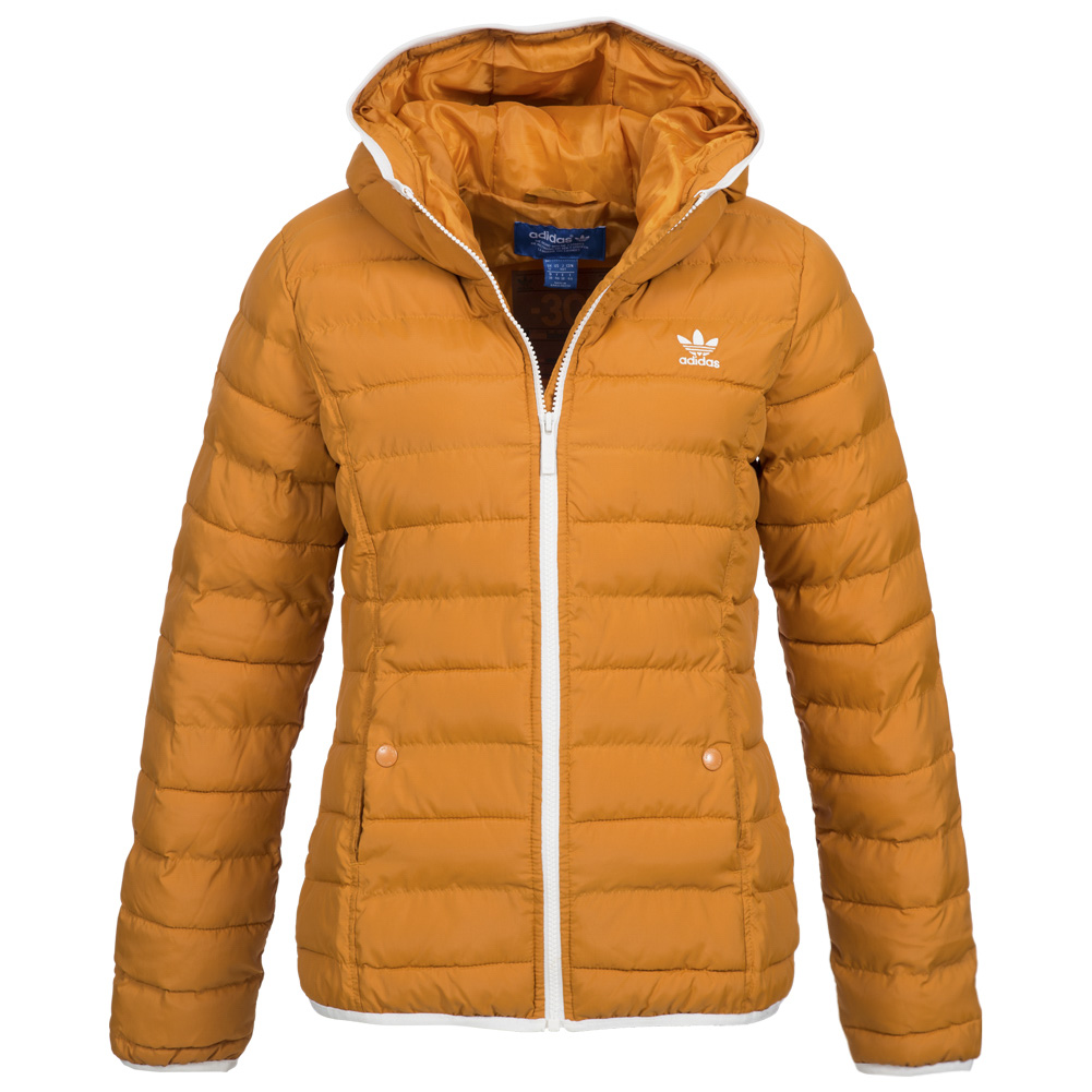 women's adidas outdoor hooded climawarm down jacket