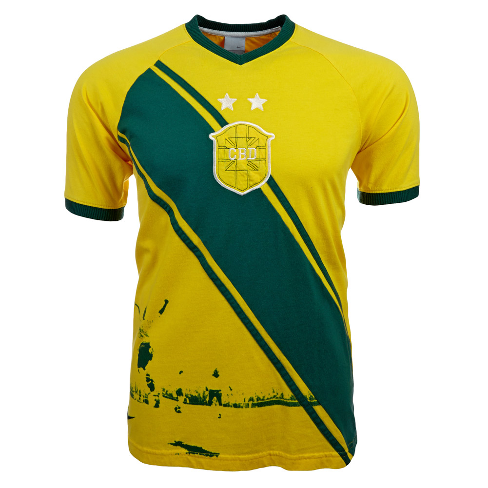 brazil football polo shirt