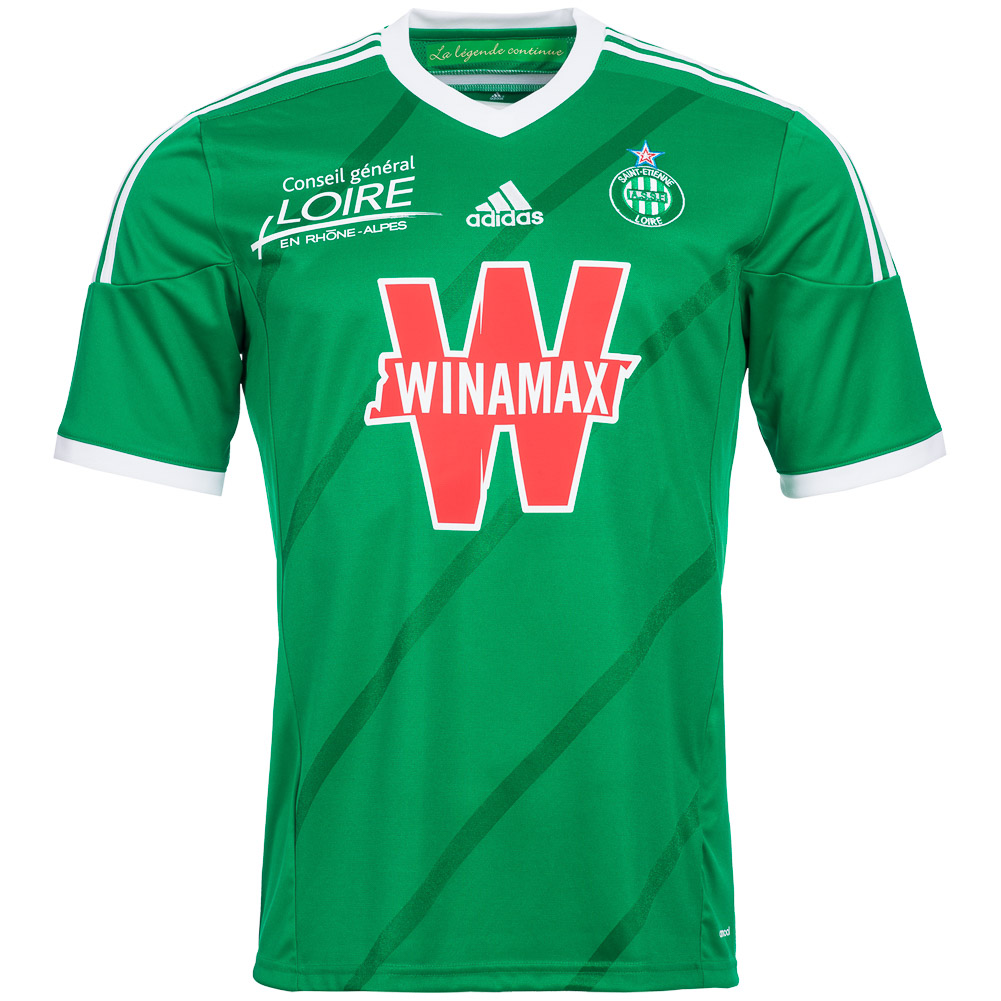 st etienne home shirt