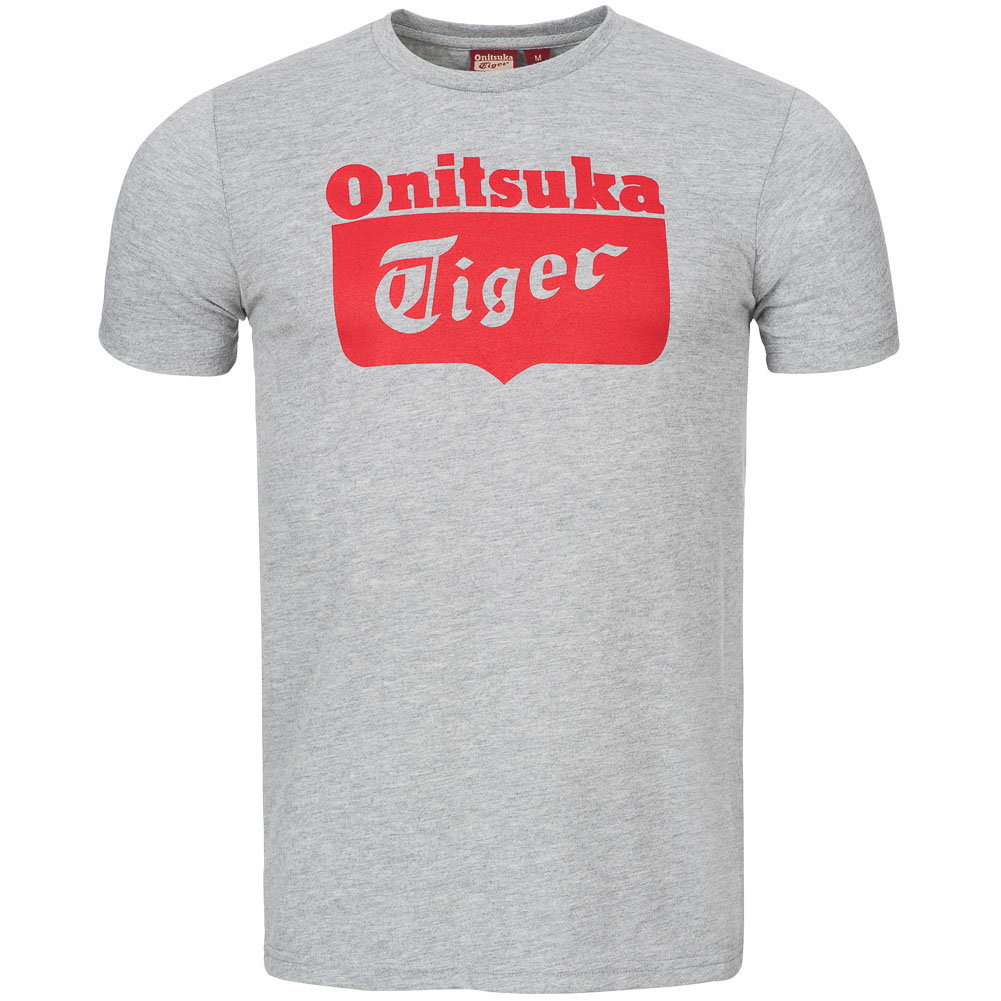 Asics Onitsuka Tiger Logo Tee Mens Leisure T Shirt 121155 S M L Xl Xxl