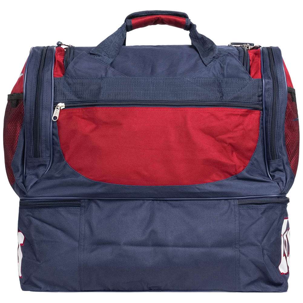 Zeus Borsa Delta Borsone Da Calcio Navy Rosso Scontosport It