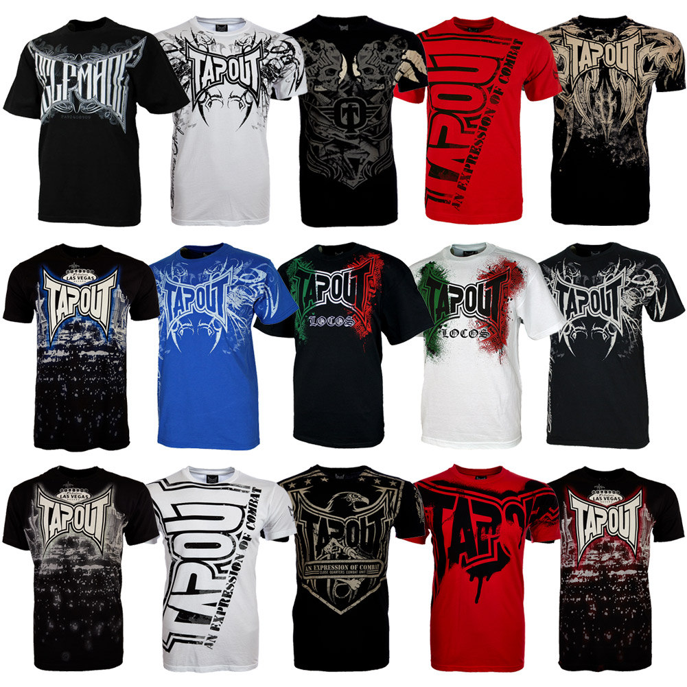 Tapout Men'S T-Shirt S M L XL 2XL 3XL MMA Mixed Martial Arts UFC Combat ...
