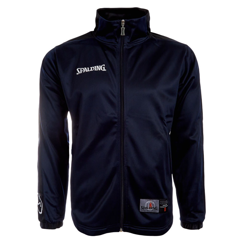 Spalding Sportjacke Basketball Jacke Freizeit Jacket Trainingsjacke XS ...