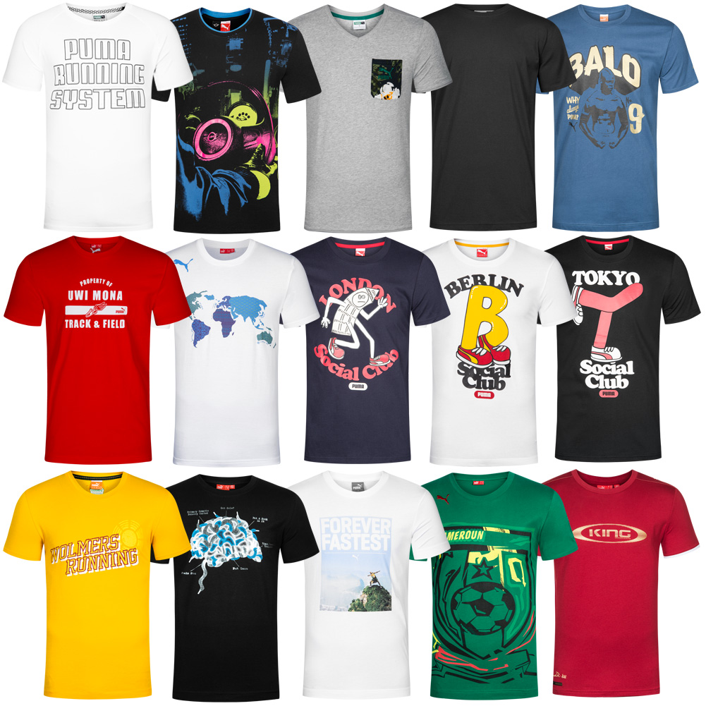 Puma Men's T-Shirt Sports Graphic Tee 