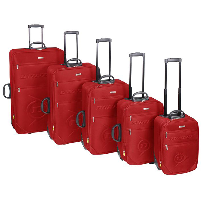 Dunlop Suitcase S M L XL 2XL Kofferset Trolley Travel bag Hand luggage ...