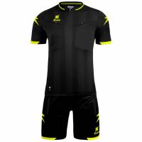 Zeus Kit Arbitro Marko Conjunto de árbitro de 2 piezas Negro/Amarillo