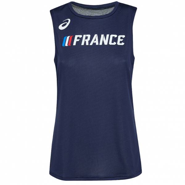 Frankreich ASICS Pro Elite Leichtathletik Damen Singlet A17H33-52FR