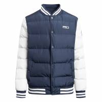 Bench Reggie Men College Winter Jacket 124705-090-NAVY-WHITE