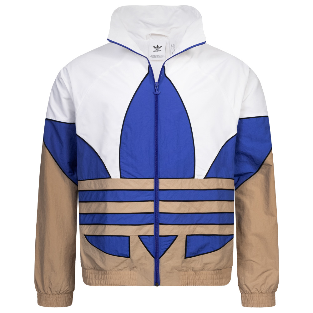 adidas big trefoil fleece jacket