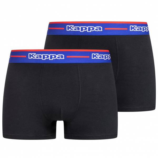 Image of Kappa Uomo Boxer Set da 2 322914W-Nero/Blu064