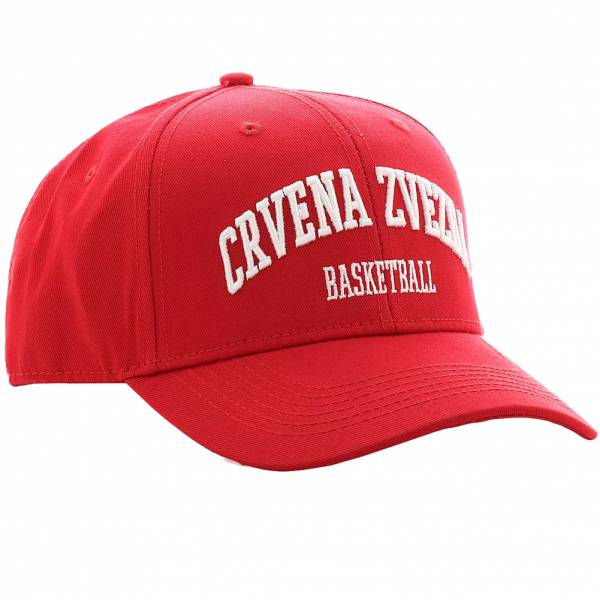 red basketball hat