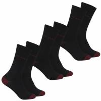 TED BAKER Burgy Hombre Calcetines 3 pares 273706-NEGRO