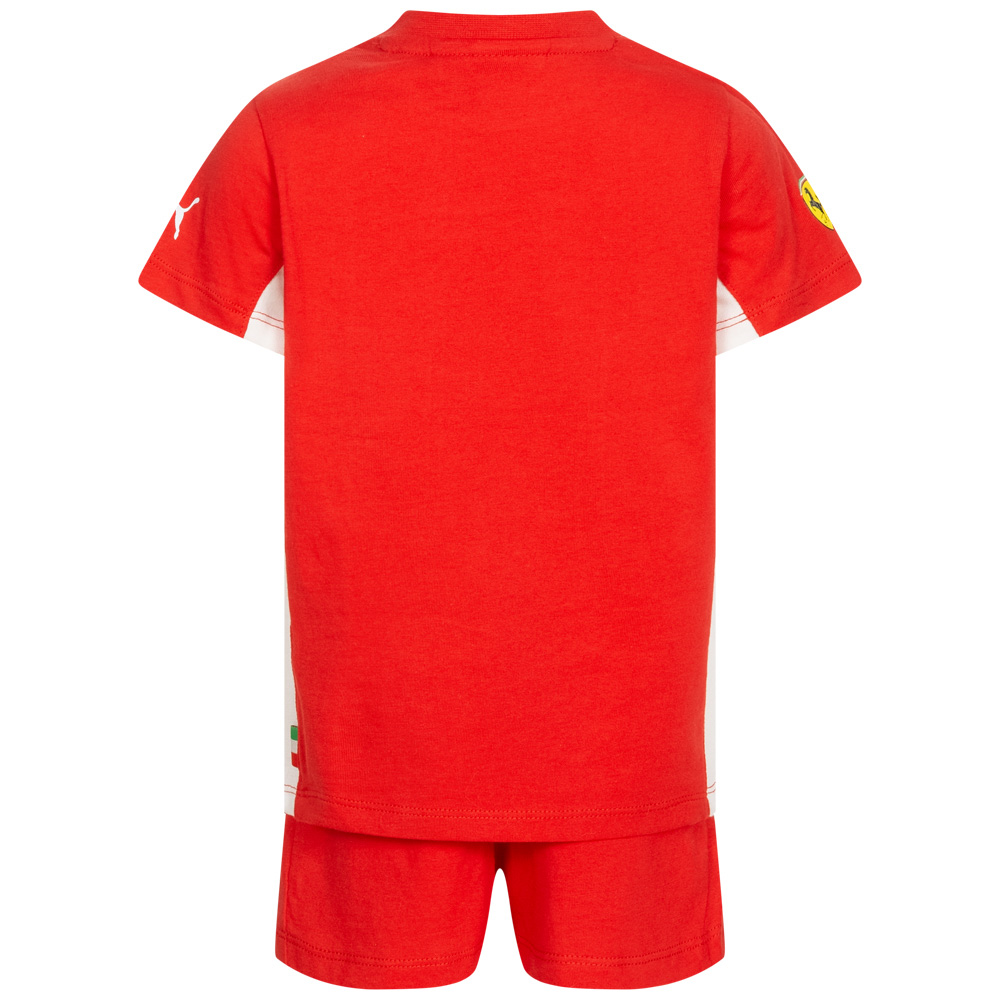 PUMA x Scuderia Ferrari Baby 2-tlg. Shirt 761485-02 SportSpar Set 
