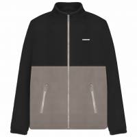 Lambretta Contrast Polar Men Fleece Jacket SS1548-BLK/GRANITE