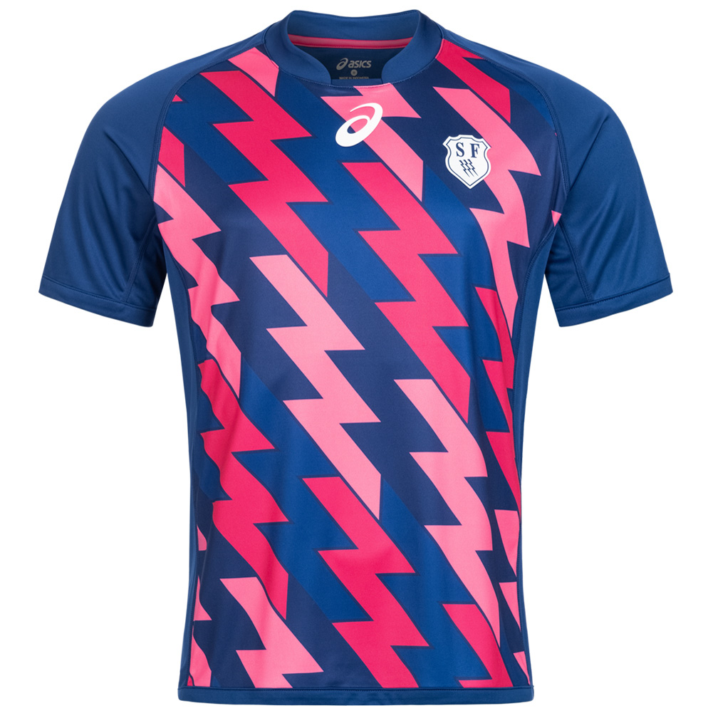 Stade Francais ASICS Rugby Home Jersey 