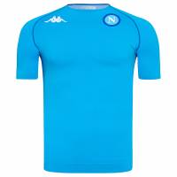 SSC Napoli Kappa Hommes Fonctionnel Maillot d'entraînement 303GBU0-AZZURRO