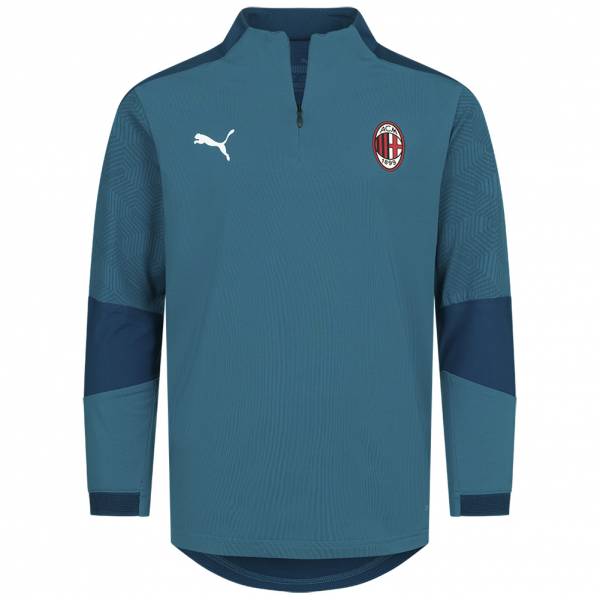 A.C. Milan PUMA 1/4-Zip Kids Sweatshirt 758194-03