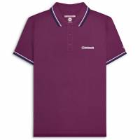 Lambretta Podwójna końcówka Mężczyźni Koszulka polo SS1608-GRAPE