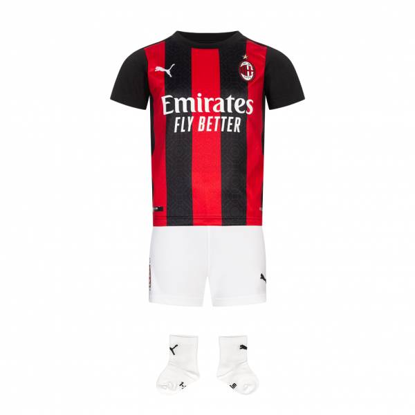 AC Milan PUMA Baby&#039;s Thuis voetbaltenue 757450-01