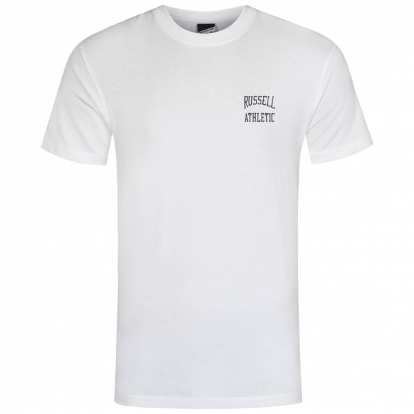 Russell Athletic Logo Crew Neck T Shirt Fw16pon013 White Sportspar Com