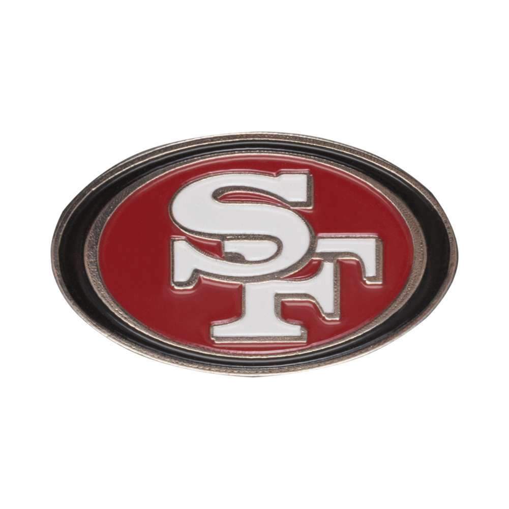 San Francisco 49ers NFL Metal Pin Logo Badge BDEPCRSSF | SportSpar.com