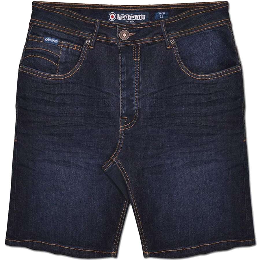 Lambretta Stafford Men Jeans Shorts LAM7625-NVY | SportSpar.com