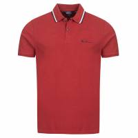 BEN SHERMAN Twin Tipped Mężczyźni Koszulka polo 0076270-CZERWONY