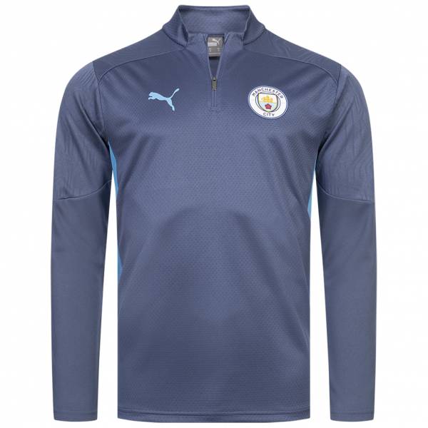 Image of Manchester City FC PUMA Training 1/4-Zip Uomo Felpa 777529-12064