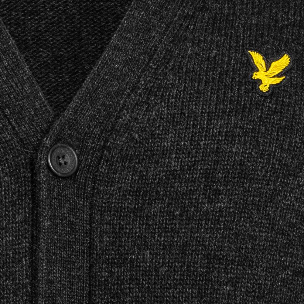 Lyle Scott Blend Cardigan Men Cardigan from wool KN1458V W155 SportSpar