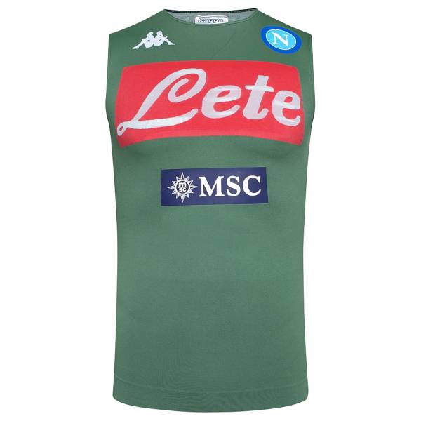 Image of SSC Napoli Kappa Uomo Funzionale Maglia per l'allenamento 3112P3W-VERDE064