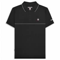 Lambretta Chest Stripe Mężczyźni Koszulka polo SS1225-BLK/SZARY