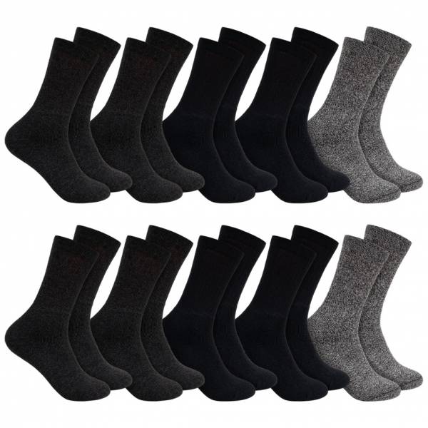 KIRKJUBØUR® &quot;Moulinee&quot; Outdoor hiking socks 10 Pairs