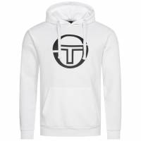 Sergio Tacchini Stadio del Sudore Uomo Felpa con cappuccio 10310003WHTBLK