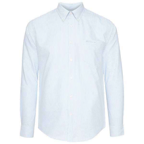 Image of BEN SHERMAN Oxford Cotton Uomo Camicia a maniche lunghe 1012797-VERDE064