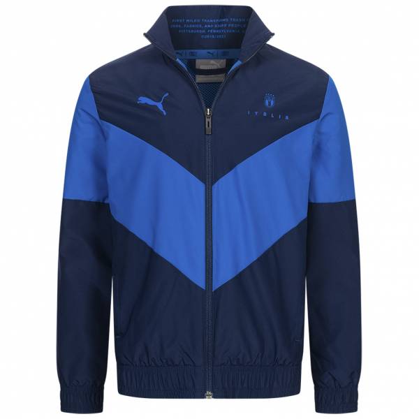 Italien FIGC PUMA Kinder Präsentations Jacke 764769-04