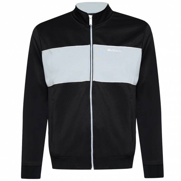 BEN SHERMAN Chest Panel Track Retro Men Jacket 0065217-BLACK