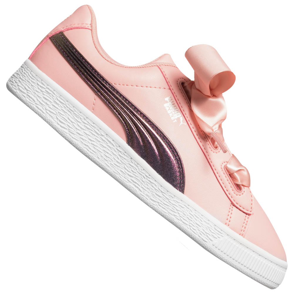 puma heart bambino marroni