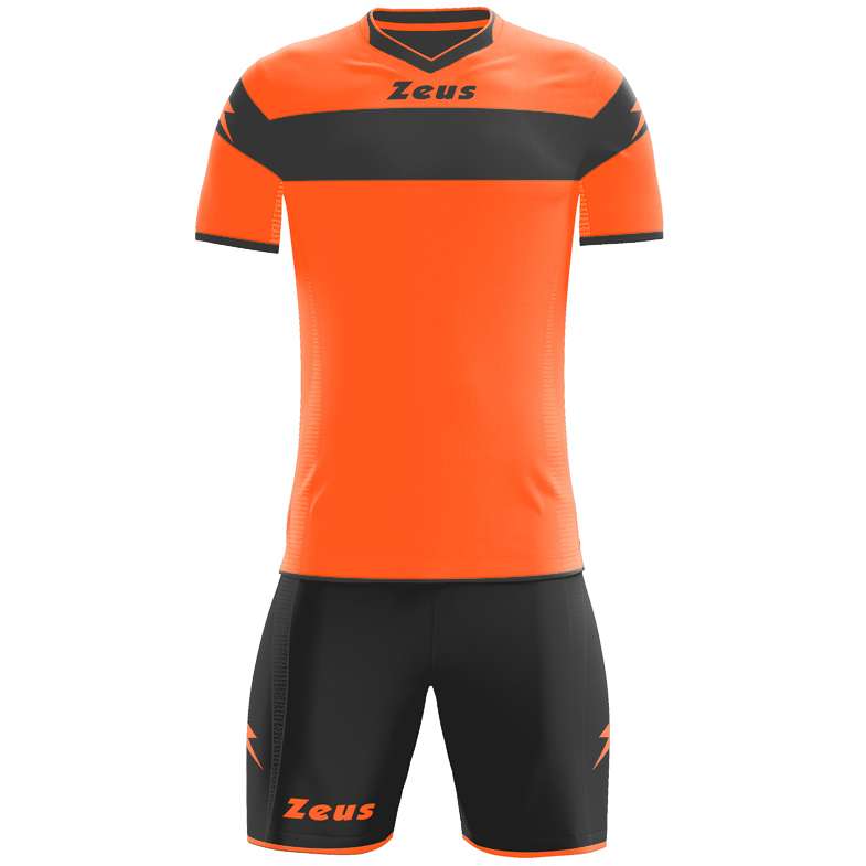 Zeus Apollo Set Da Calcio Box Teamwear Da 12 Pezzi Nero Neon Arancione ...