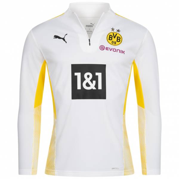 Borussia Dortmund BVB PUMA 1/4-Zip Mężczyźni Koszulka treningowa 759069-08