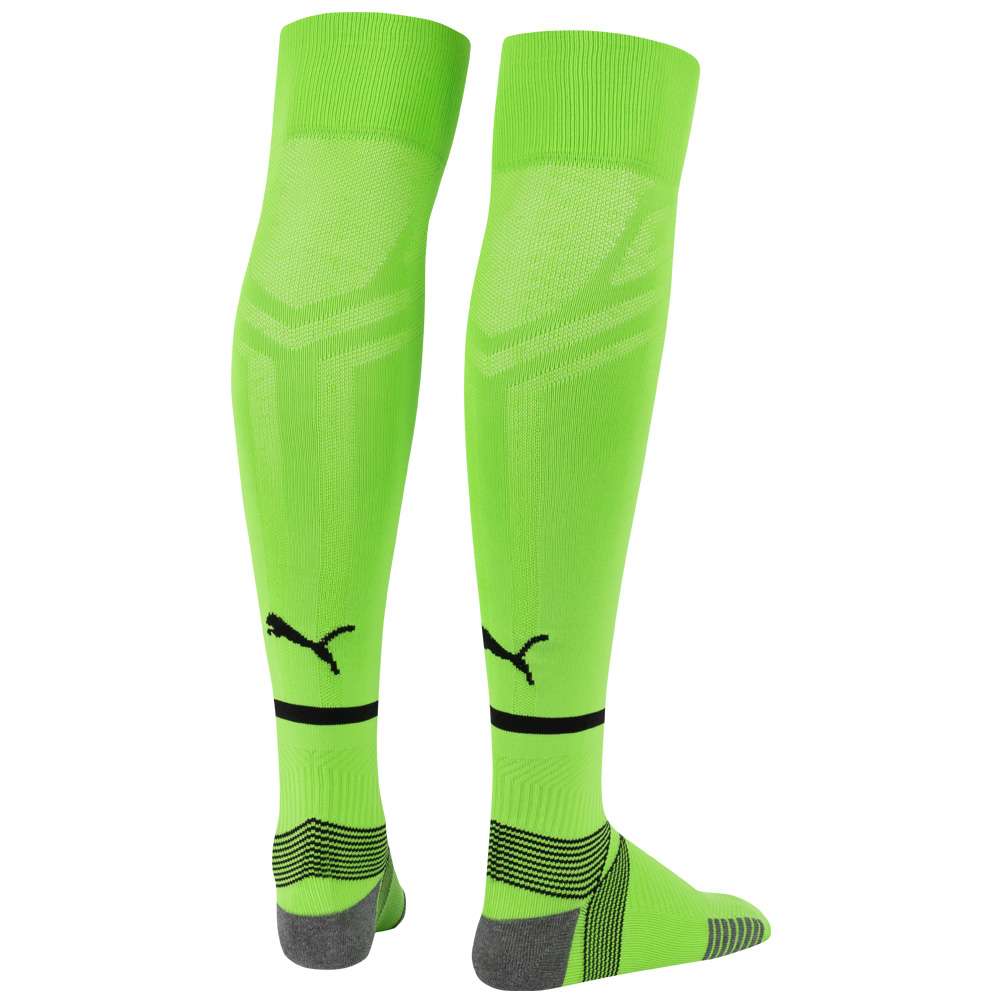 Puma green football socks hotsell