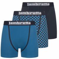 Lambretta Multi Hommes Boxer-short Lot de 3 SS1061-NAVY