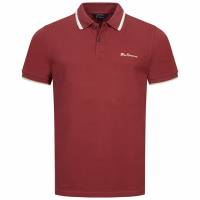 BEN SHERMAN Twin Tipped Herren Polo-Shirt 0076270-MAROON