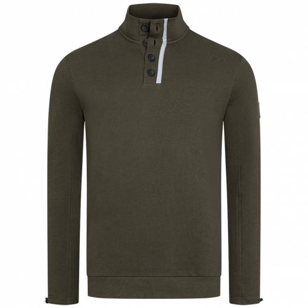 Lyle &amp; Scott Button Funnel Neck Uomo Felpa ML1426V-W123