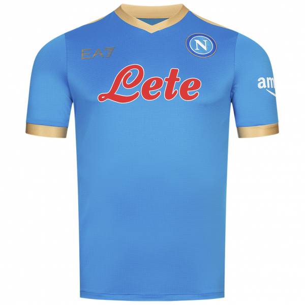 SSC Napoli EA7 Emporio Armani Men Home UEFA Jersey