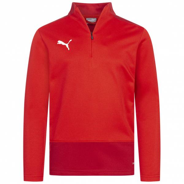 PUMA teamGOAL Kids 1/4-Zip Sweatshirt 656567-01