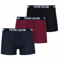 PIERRE CALVINI Hipster Hombre Calzoncillos bóxer Pack de 3 Oscuro 6130-3-D