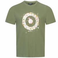 BEN SHERMAN Painted Target Herren T-Shirt 0071783PALE KHAKI