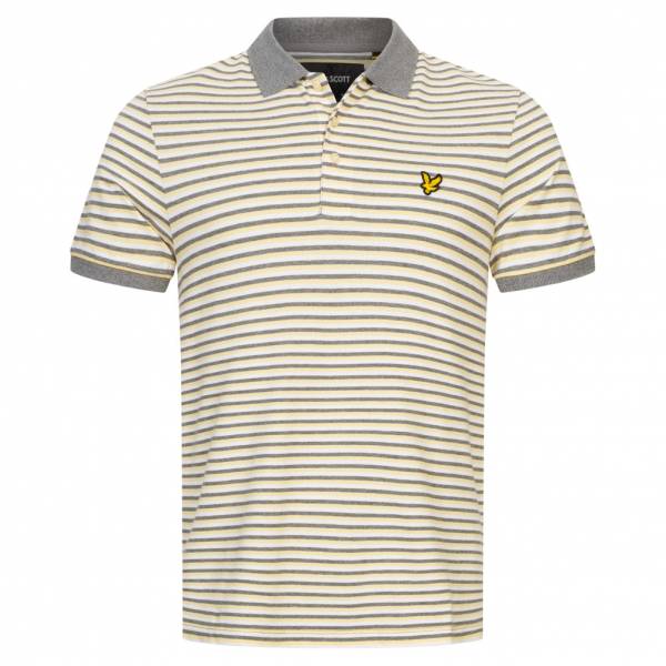 Lyle i Scott Stripe Mężczyźni Koszulka polo SP1219VI-W438