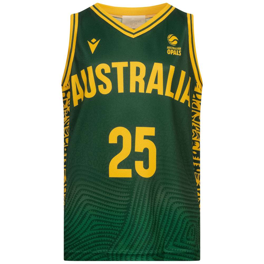 Australia basketball uniform best sale