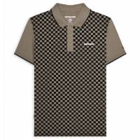 Lambretta Two Tone Men Polo Shirt SS1224-LICHEN GRN